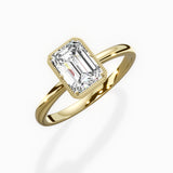 Milgrain Solitaire Engagement Ring