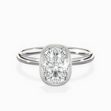 Milgrain Solitaire Engagement Ring