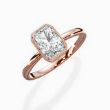 Milgrain Solitaire Engagement Ring