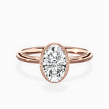 Milgrain Solitaire Engagement Ring