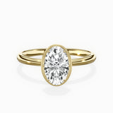 Milgrain Solitaire Engagement Ring