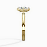 Milgrain Solitaire Engagement Ring