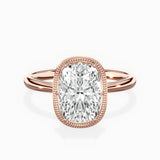 Milgrain Solitaire Engagement Ring