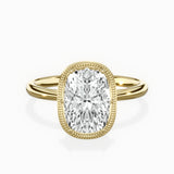 Milgrain Solitaire Engagement Ring