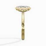 Milgrain Solitaire Engagement Ring