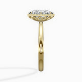 Milgrain Solitaire Engagement Ring