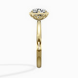 Milgrain Solitaire Engagement Ring