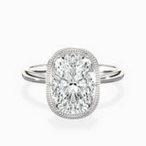 Milgrain Solitaire Engagement Ring