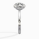 Milgrain Solitaire Engagement Ring