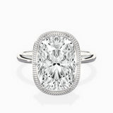 Milgrain Solitaire Engagement Ring