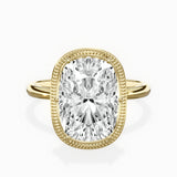 Milgrain Solitaire Engagement Ring