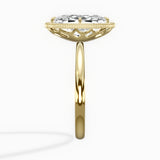Milgrain Solitaire Engagement Ring
