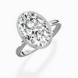 Milgrain Solitaire Engagement Ring