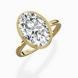 Milgrain Solitaire Engagement Ring