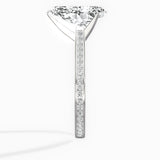 Channel Set Solitaire Engagement Ring