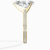 Channel Set Solitaire Engagement Ring