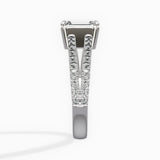 Split Shank Solitaire Engagement Ring
