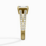 Split Shank Solitaire Engagement Ring