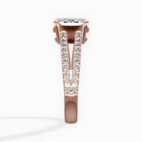 Split Shank Solitaire Engagement Ring