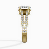 Split Shank Solitaire Engagement Ring