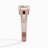 Split Shank Solitaire Engagement Ring