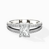 Split Shank Solitaire Engagement Ring