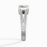 Split Shank Solitaire Engagement Ring