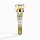 Split Shank Solitaire Engagement Ring