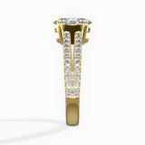 Split Shank Solitaire Engagement Ring