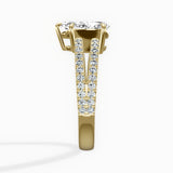Split Shank Solitaire Engagement Ring