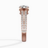 Split Shank Solitaire Engagement Ring