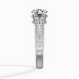 Split Shank Solitaire Engagement Ring