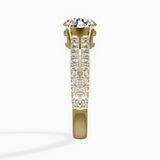 Split Shank Solitaire Engagement Ring