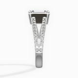 Split Shank Solitaire Engagement Ring