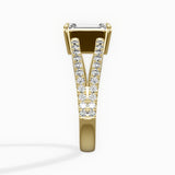 Split Shank Solitaire Engagement Ring