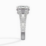 Split Shank Solitaire Engagement Ring