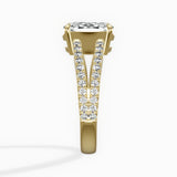 Split Shank Solitaire Engagement Ring