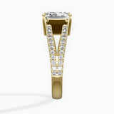 Split Shank Solitaire Engagement Ring