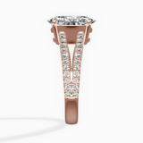 Split Shank Solitaire Engagement Ring