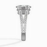 Split Shank Solitaire Engagement Ring
