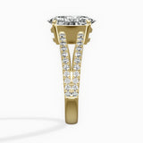 Split Shank Solitaire Engagement Ring
