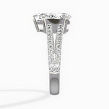 Split Shank Solitaire Engagement Ring