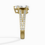 Split Shank Solitaire Engagement Ring