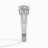 Split Shank Solitaire Engagement Ring