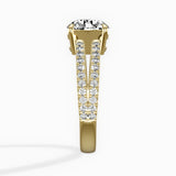 Split Shank Solitaire Engagement Ring