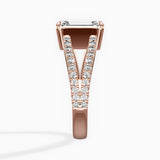 Split Shank Solitaire Engagement Ring