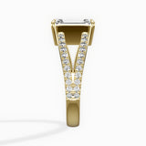 Split Shank Solitaire Engagement Ring