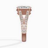 Split Shank Solitaire Engagement Ring