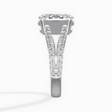 Split Shank Solitaire Engagement Ring