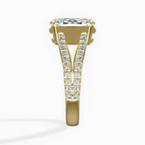 Split Shank Solitaire Engagement Ring